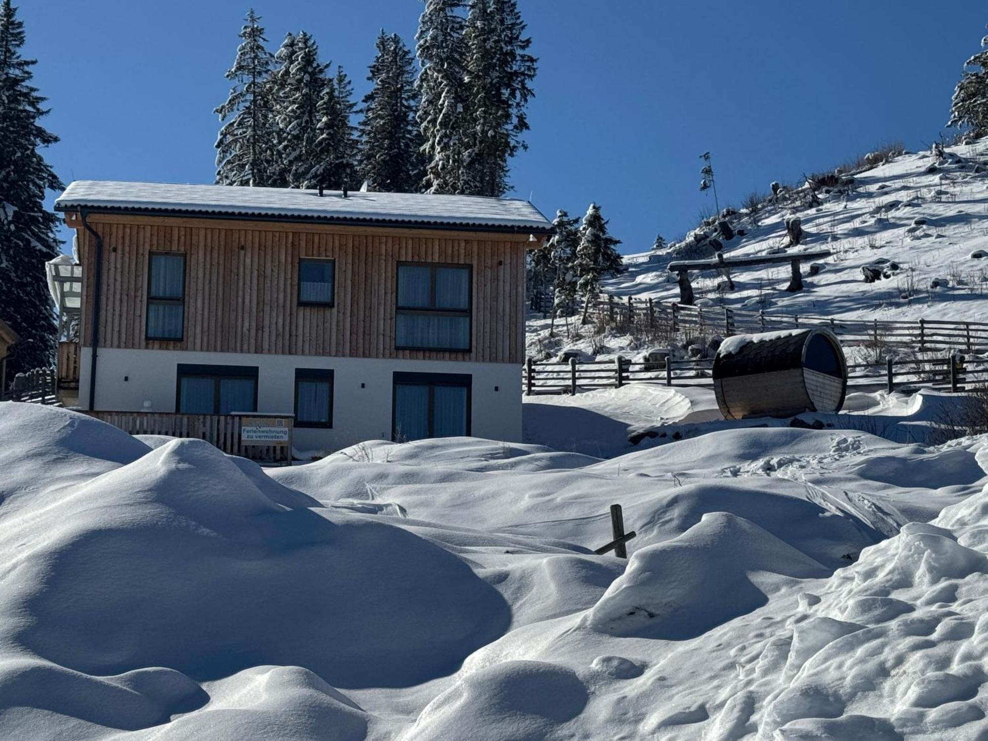 Berglisl - Direkt An Der Schipiste! Neue Ferienwohnung Mit Sauna Klippitztorl ภายนอก รูปภาพ